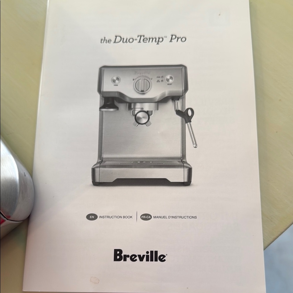 Breville Duo-Temp Pro Espresso Machine - Silver